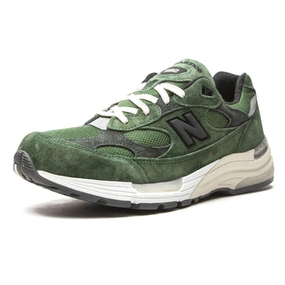 JJJJound x New Balance 992 Made in USA 'Mossy Green' — UK 3.5 | EU 36 | US 4 — Top View