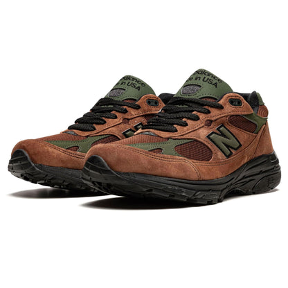 Aimé Leon Dore x New Balance 993 Made in USA 'Beef & Broccoli' — UK 3.5 | EU 36 | US 4 — Side View