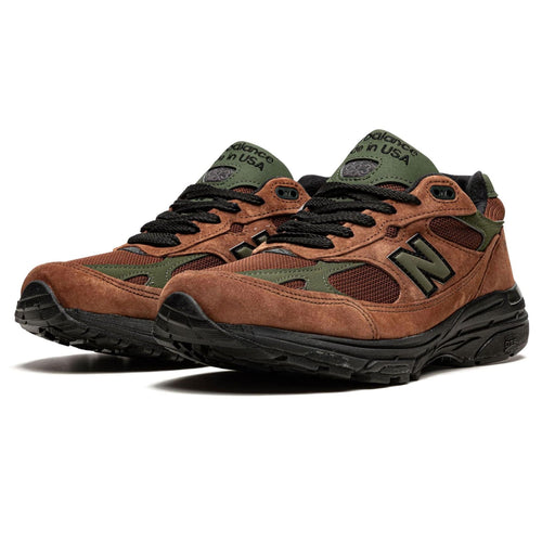 Aimé Leon Dore x New Balance 993 Made in USA 'Beef & Broccoli' — UK 3.5 | EU 36 | US 4 — Side View