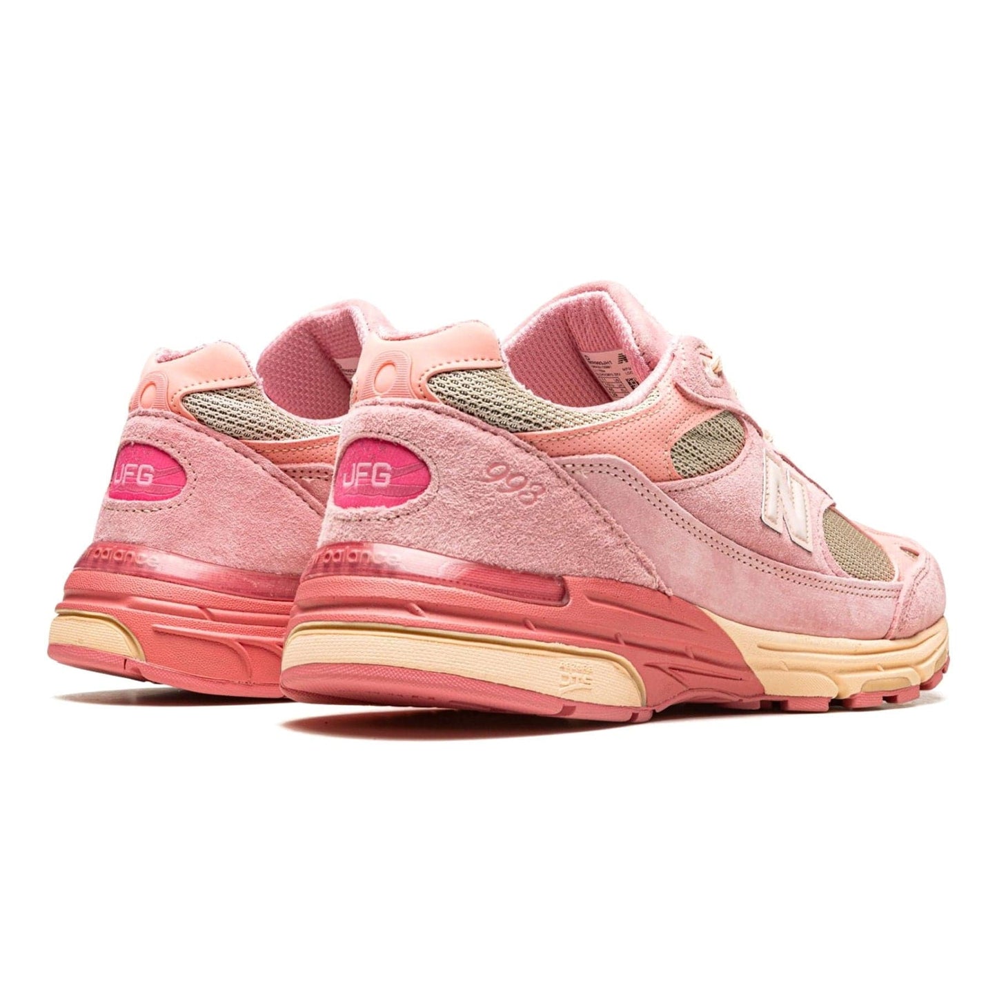 New Balance 993 Joe Freshgoods 'Performance Art Powder Pink' — UK 3.5 | EU 36 | US 4 — Back View