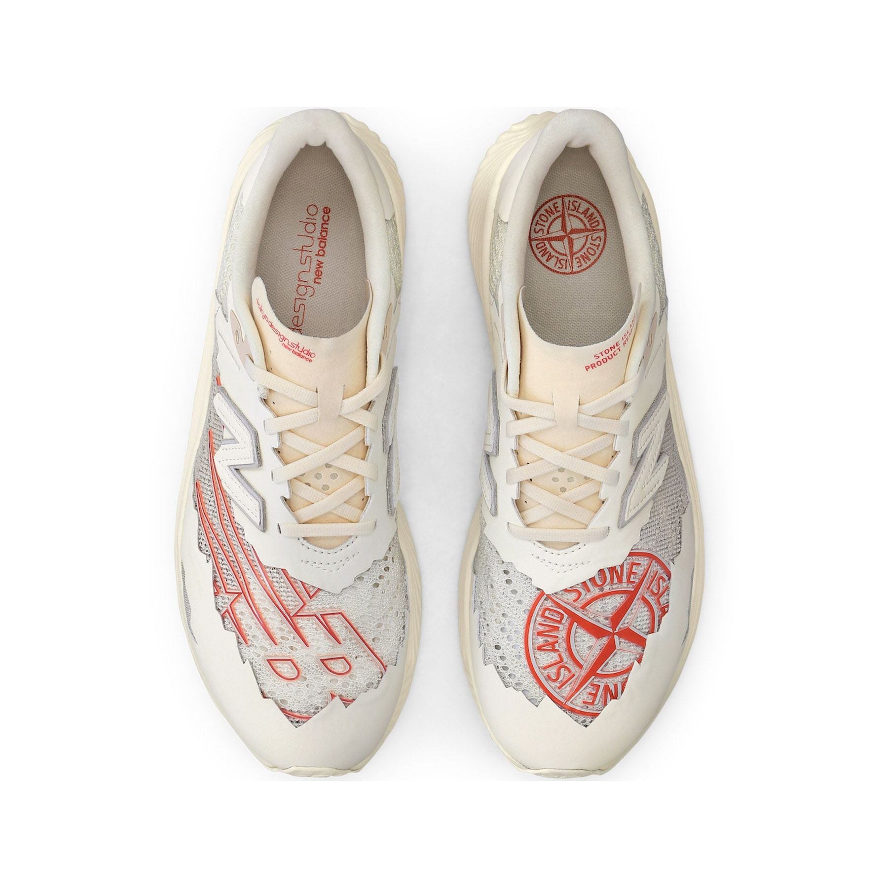 Stone Island x New Balance FuelCell RC Elite ‘White’ — UK 3.5 | EU 36 | US 4 — Back View