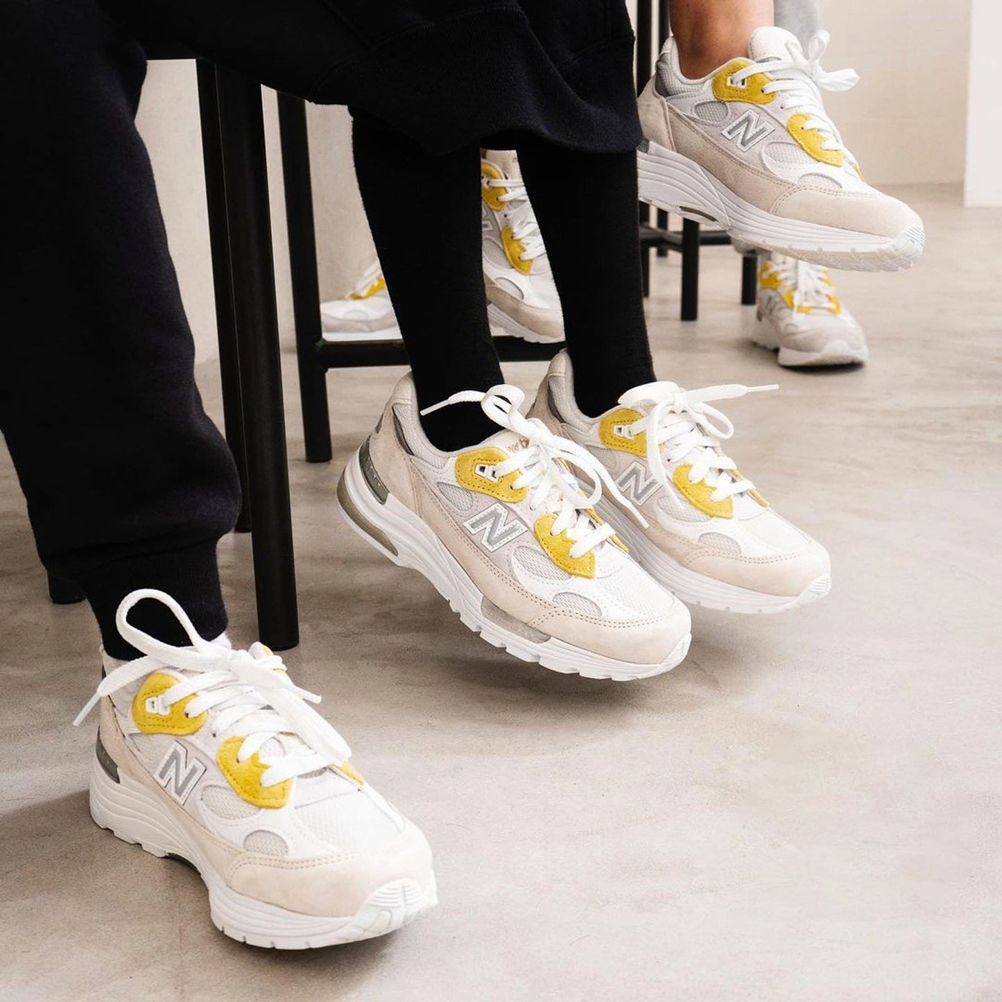Paperboy Paris x 992 Made in USA 'Fried Egg' — UK 3.5 | EU 36 | US 4 — Detail View