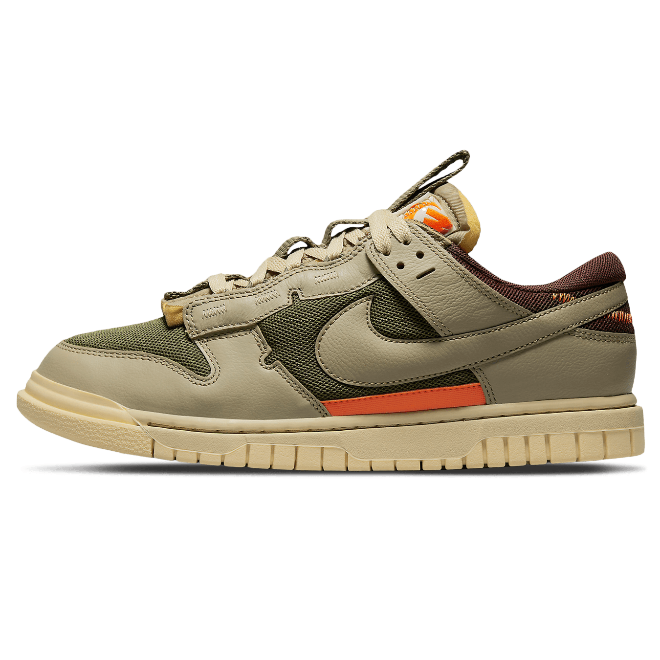 Nike Air Dunk Jumbo 'Medium Olive' — UK 3 | EU 35.5 | US 3.5 — Front View