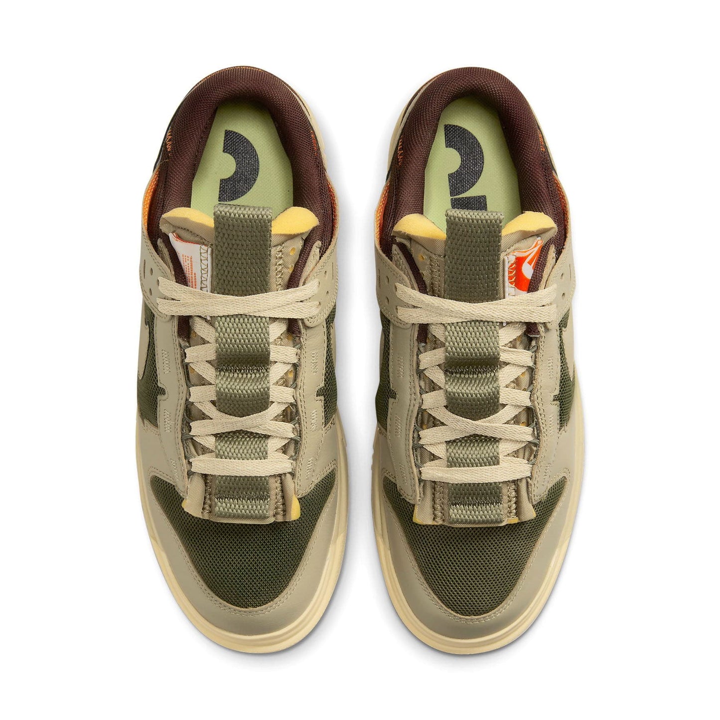 Nike Air Dunk Jumbo 'Medium Olive' — UK 3 | EU 35.5 | US 3.5 — Back View
