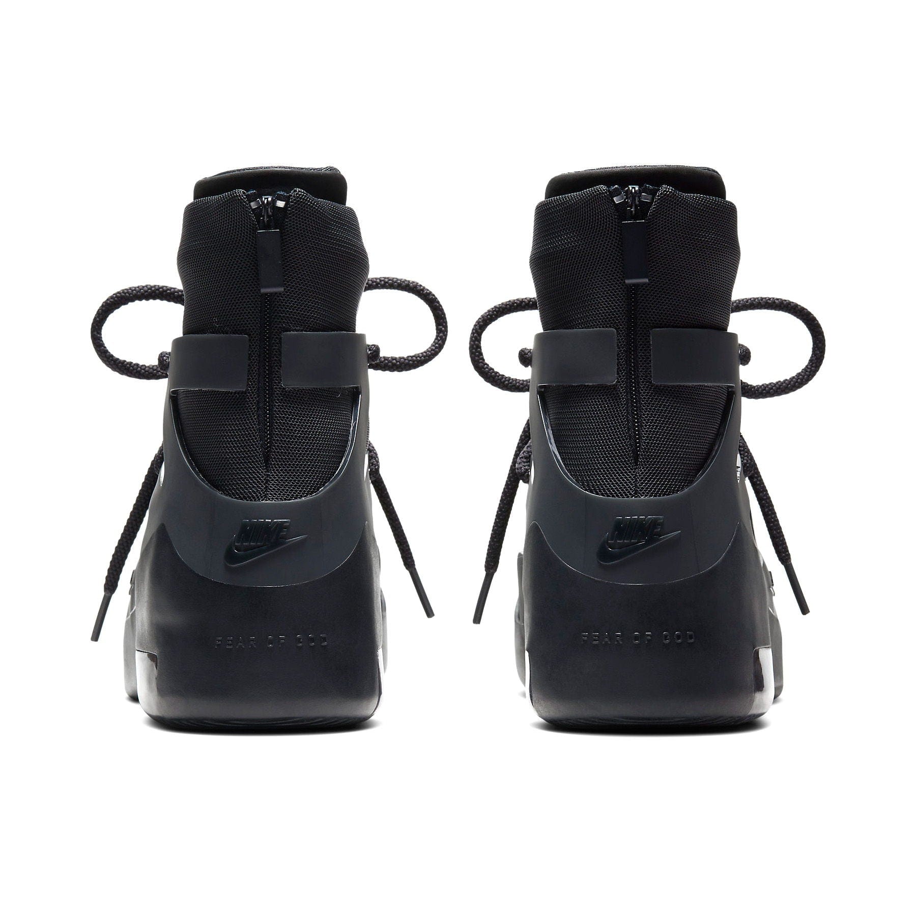 Nike Air Fear of God 1 'Triple Black' — UK 3 | EU 35.5 | US 3.5 — Top View