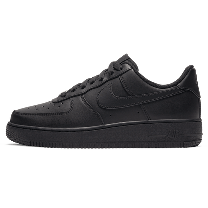 Nike Wmns Air Force 1 '07 'Triple Black' — UK 2.5 | EU 35.5 | US 5 — Front View