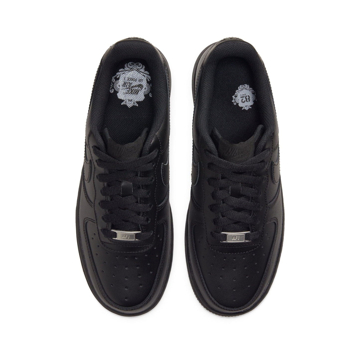 Nike Wmns Air Force 1 '07 'Triple Black' — UK 2.5 | EU 35.5 | US 5 — Back View