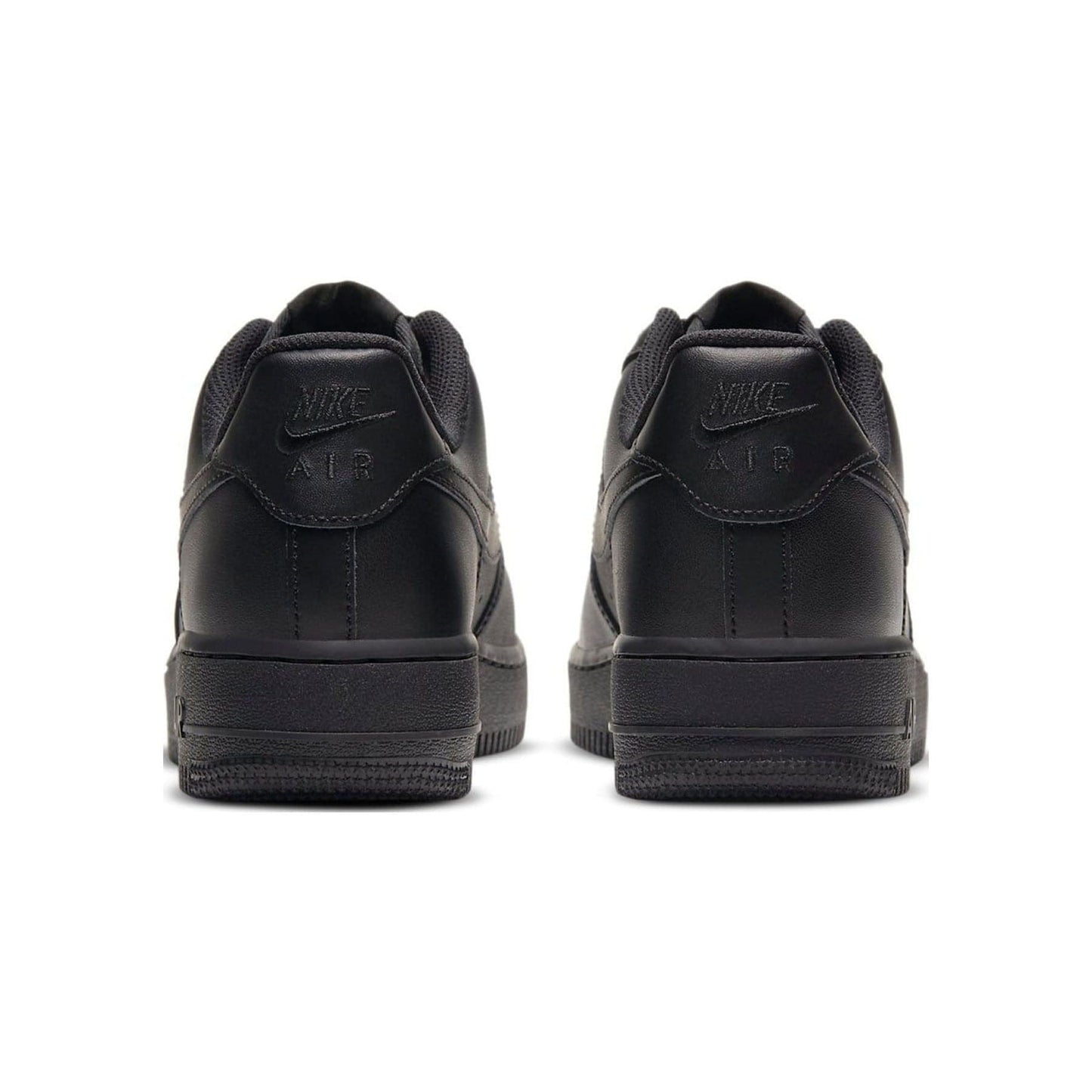 Nike Wmns Air Force 1 '07 'Triple Black' — UK 2.5 | EU 35.5 | US 5 — Top View