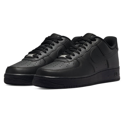 Nike Air Force 1 '07 'Triple Black' — UK 3 | EU 35.5 | US 3.5 — Back View