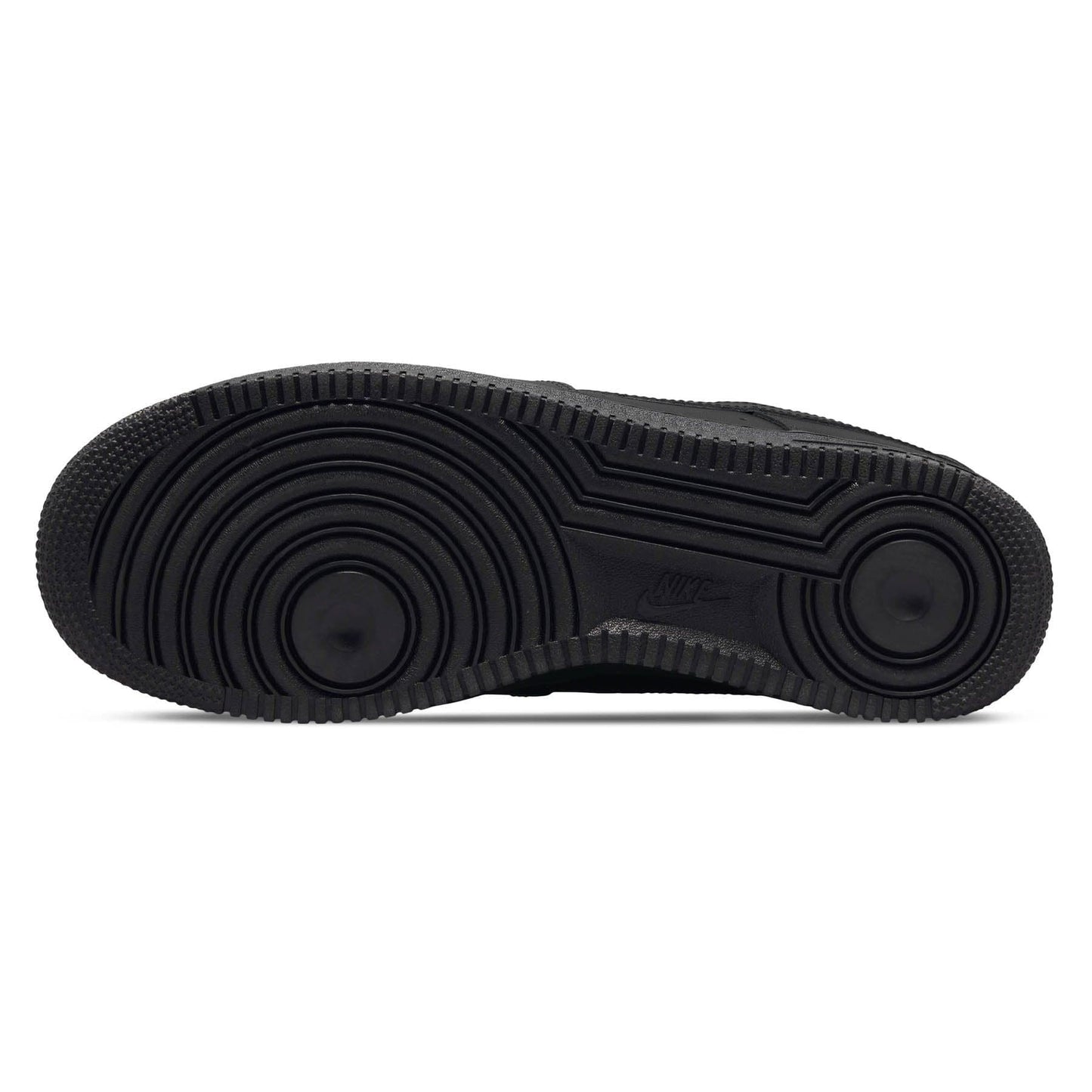 Nike Air Force 1 '07 'Triple Black' — UK 3 | EU 35.5 | US 3.5 — Top View