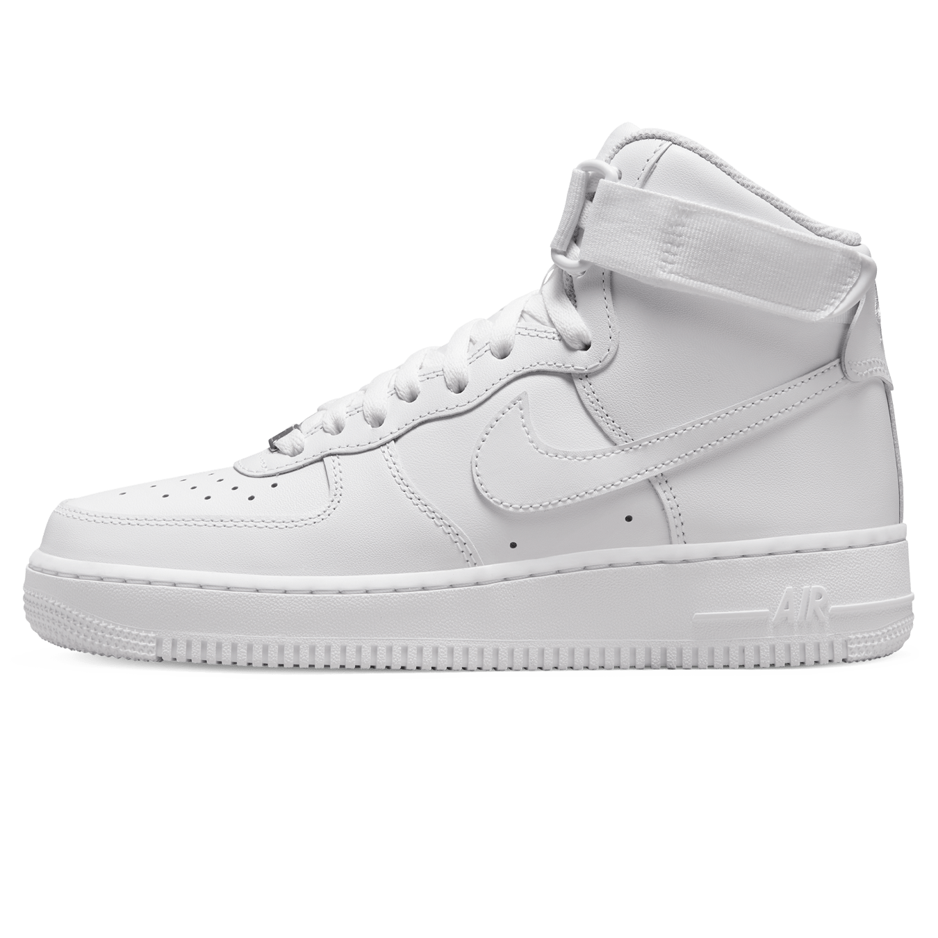Nike Air Force 1 High '07 'Triple White' — UK 3 | EU 35.5 | US 3.5 — Front View