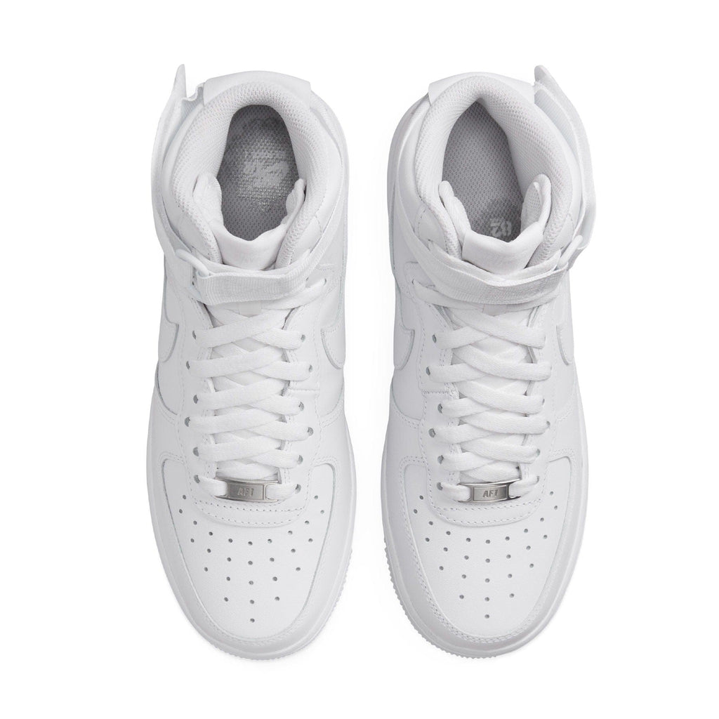 Nike Air Force 1 High '07 'Triple White' — UK 3 | EU 35.5 | US 3.5 — Side View