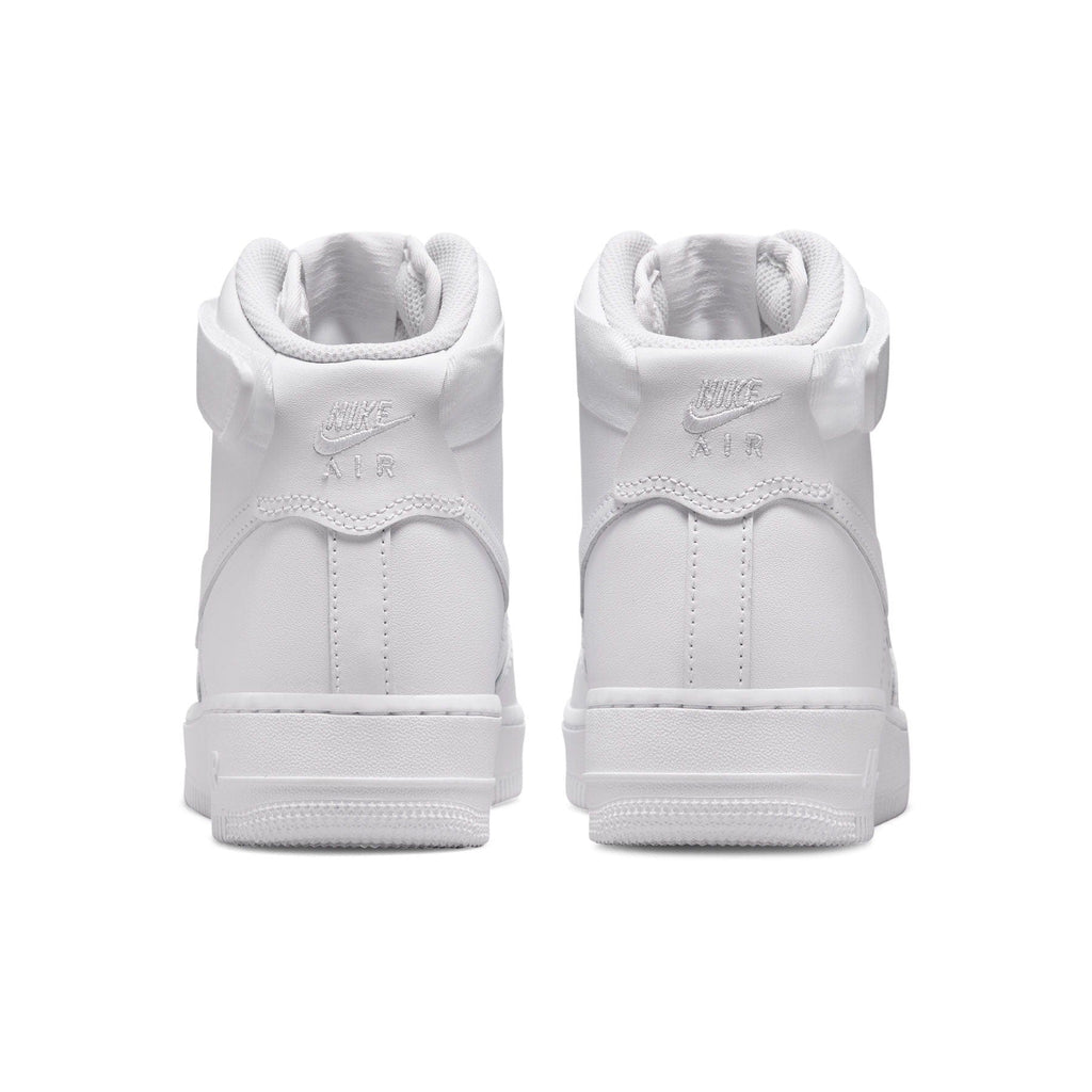 Nike Air Force 1 High '07 'Triple White' — UK 3 | EU 35.5 | US 3.5 — Top View