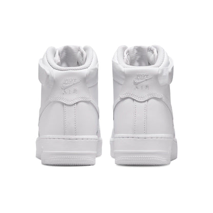 Nike Air Force 1 High '07 'Triple White' — UK 3 | EU 35.5 | US 3.5 — Top View