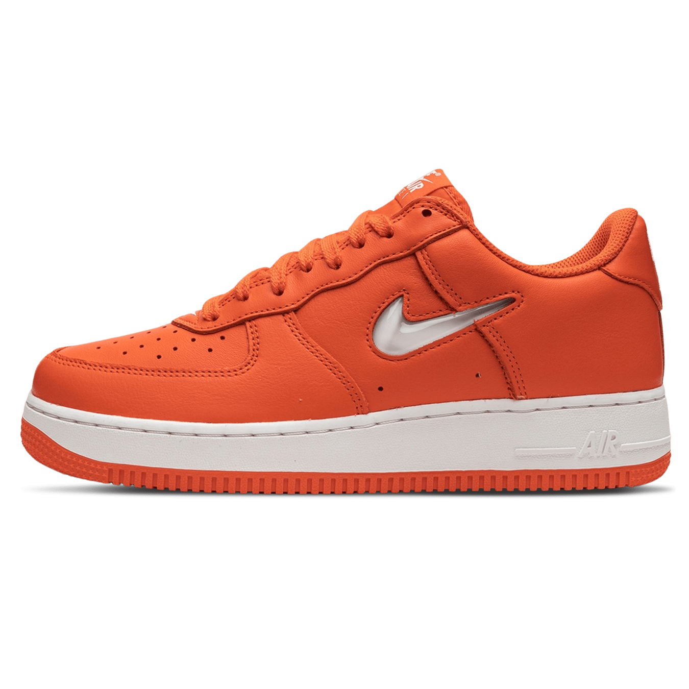 Nike Air Force 1 Low '07 'Team Orange' — UK 3 | EU 35.5 | US 3.5 — Front View