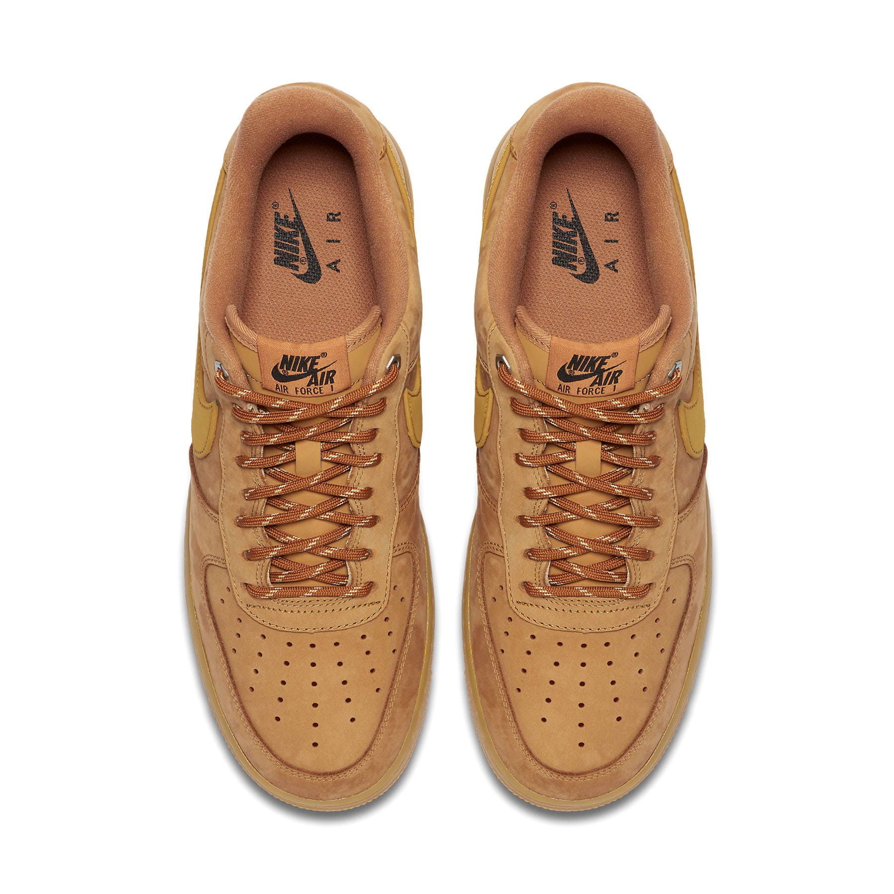 Nike Air Force 1 Low 'Flax' 2019 — UK 3 | EU 35.5 | US 3.5 — Back View
