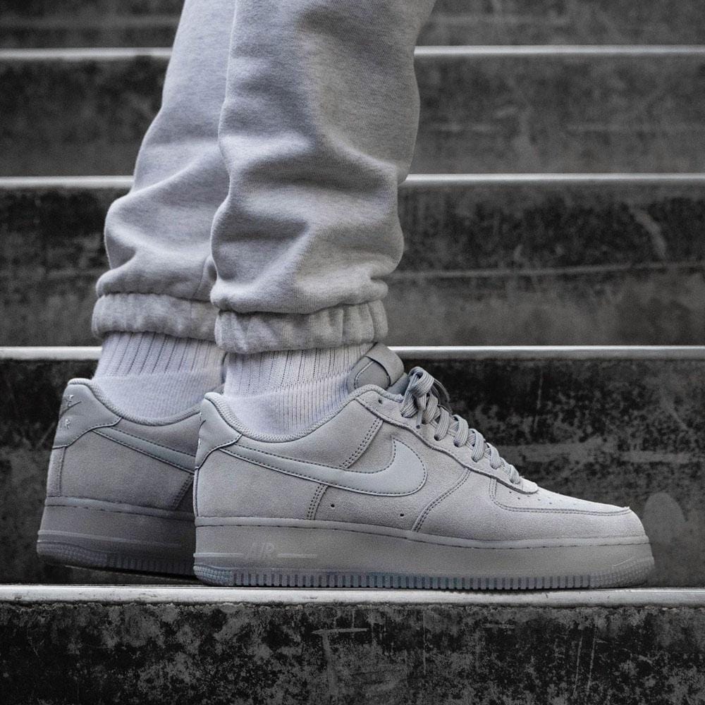 Nike Air Force 1 '07 Low 'Wolf Grey' — UK 3 | EU 35.5 | US 3.5 — Lifestyle View