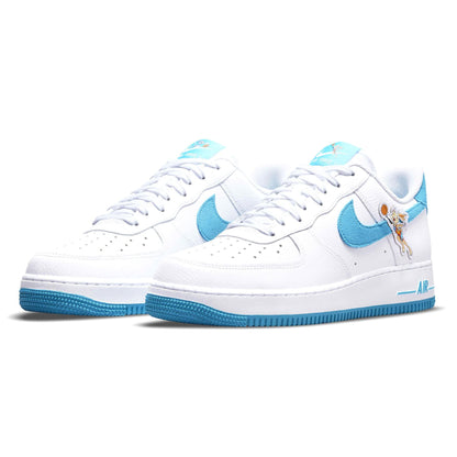 Space Jam x Nike Air Force 1 '07 Low 'Hare' — UK 3 | EU 35.5 | US 3.5 — Side View