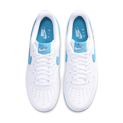 Space Jam x Nike Air Force 1 '07 Low 'Hare' — UK 3 | EU 35.5 | US 3.5 — Back View