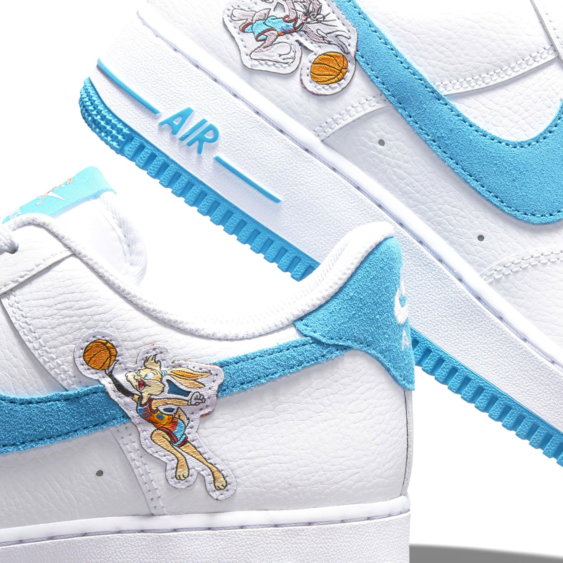Space Jam x Nike Air Force 1 '07 Low 'Hare' — UK 3 | EU 35.5 | US 3.5 — Alternate View 8
