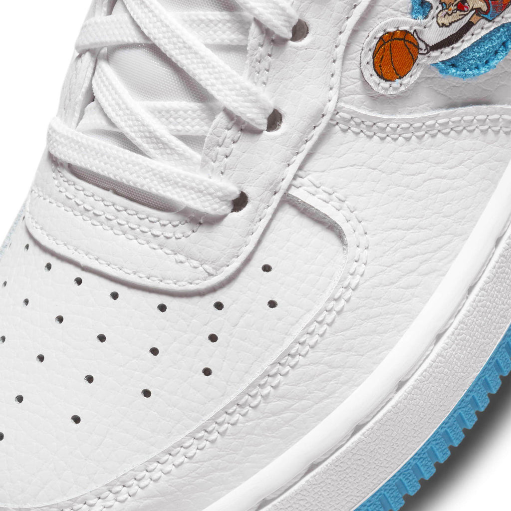 Space Jam x Nike Air Force 1 '07 GS 'Hare' — UK 13.5 | EU 32 | US 1Y — Lifestyle View