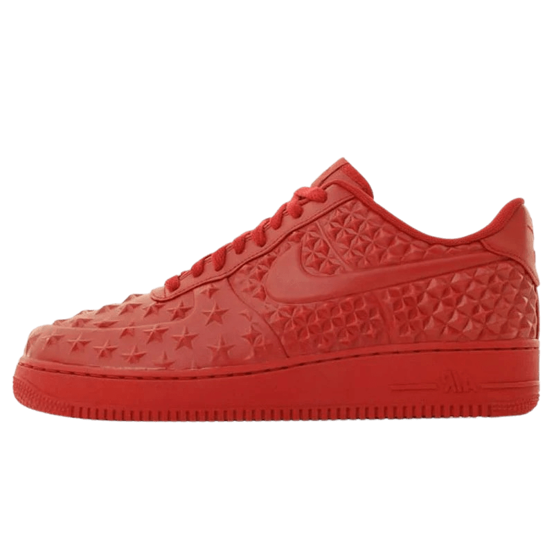 Nike Air Force 1 Low LV8 VT Star Independence Day Gym Red — UK 3 | EU 35.5 | US 3.5 — Front View
