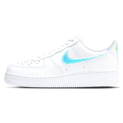 Nike Air Force 1 Low 'Iridescent Pixel - White' — UK 3 | EU 35.5 | US 3.5 — Front View