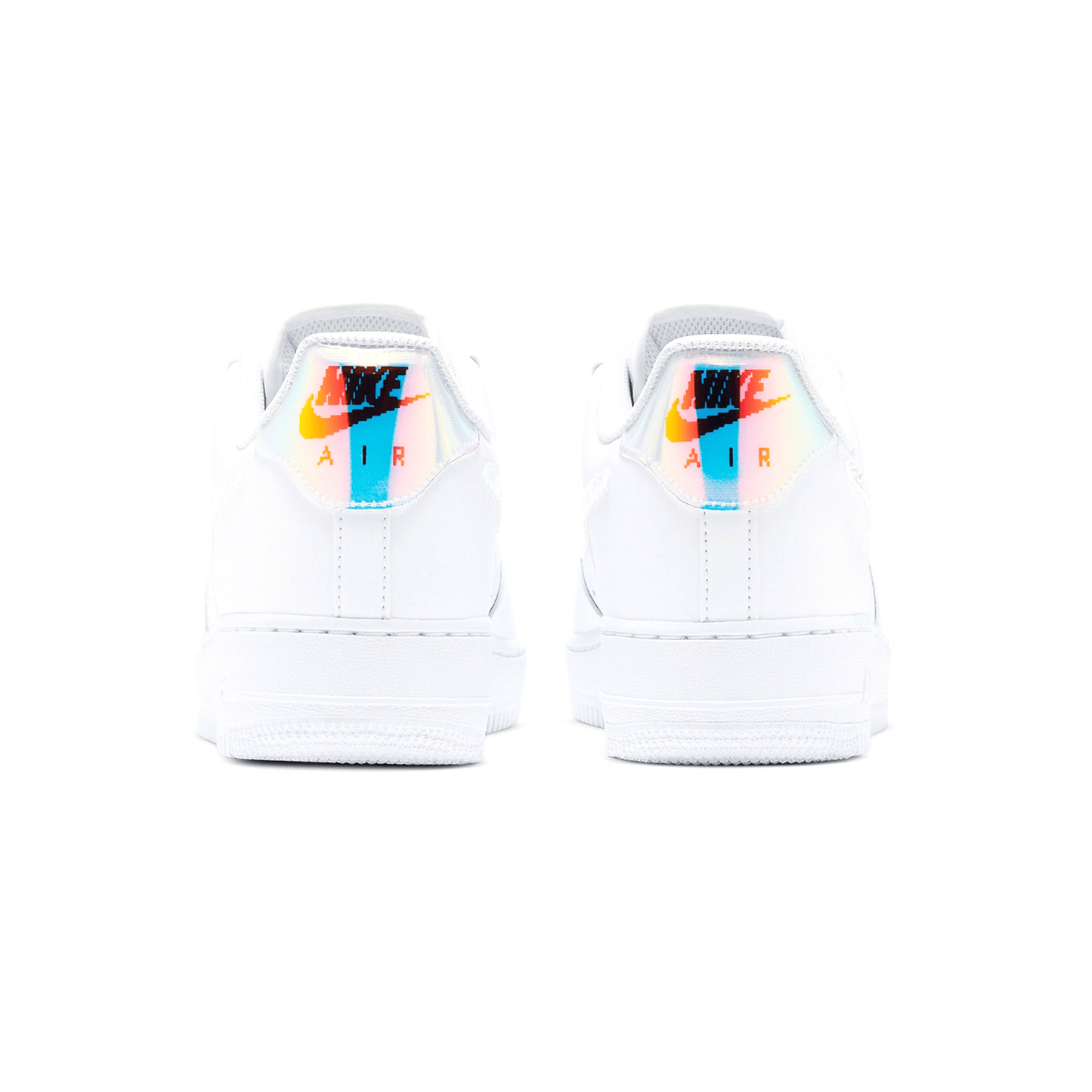 Nike Air Force 1 Low 'Iridescent Pixel - White' — UK 3 | EU 35.5 | US 3.5 — Top View