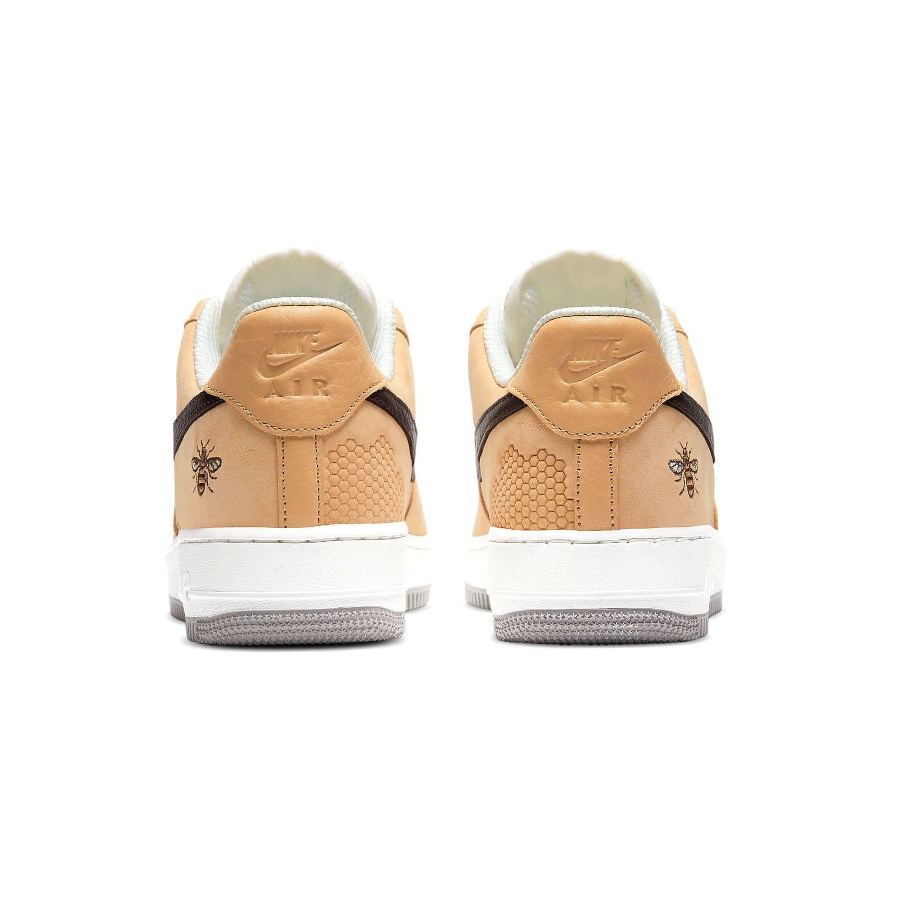 Nike Air Force 1 Low 'Manchester Bee' — UK 3 | EU 35.5 | US 3.5 — Top View