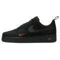 Nike Air Force 1 '07 LV8 'Multi-Swoosh - Black Crimson Reflective' — UK 3 | EU 35.5 | US 3.5 — Front View