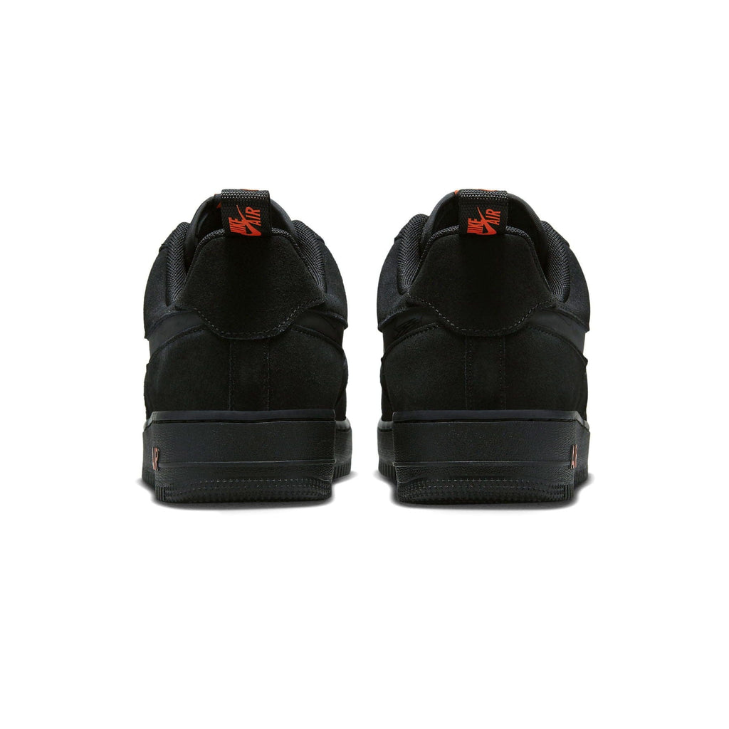 Nike Air Force 1 '07 LV8 'Multi-Swoosh - Black Crimson Reflective' — UK 3 | EU 35.5 | US 3.5 — Top View