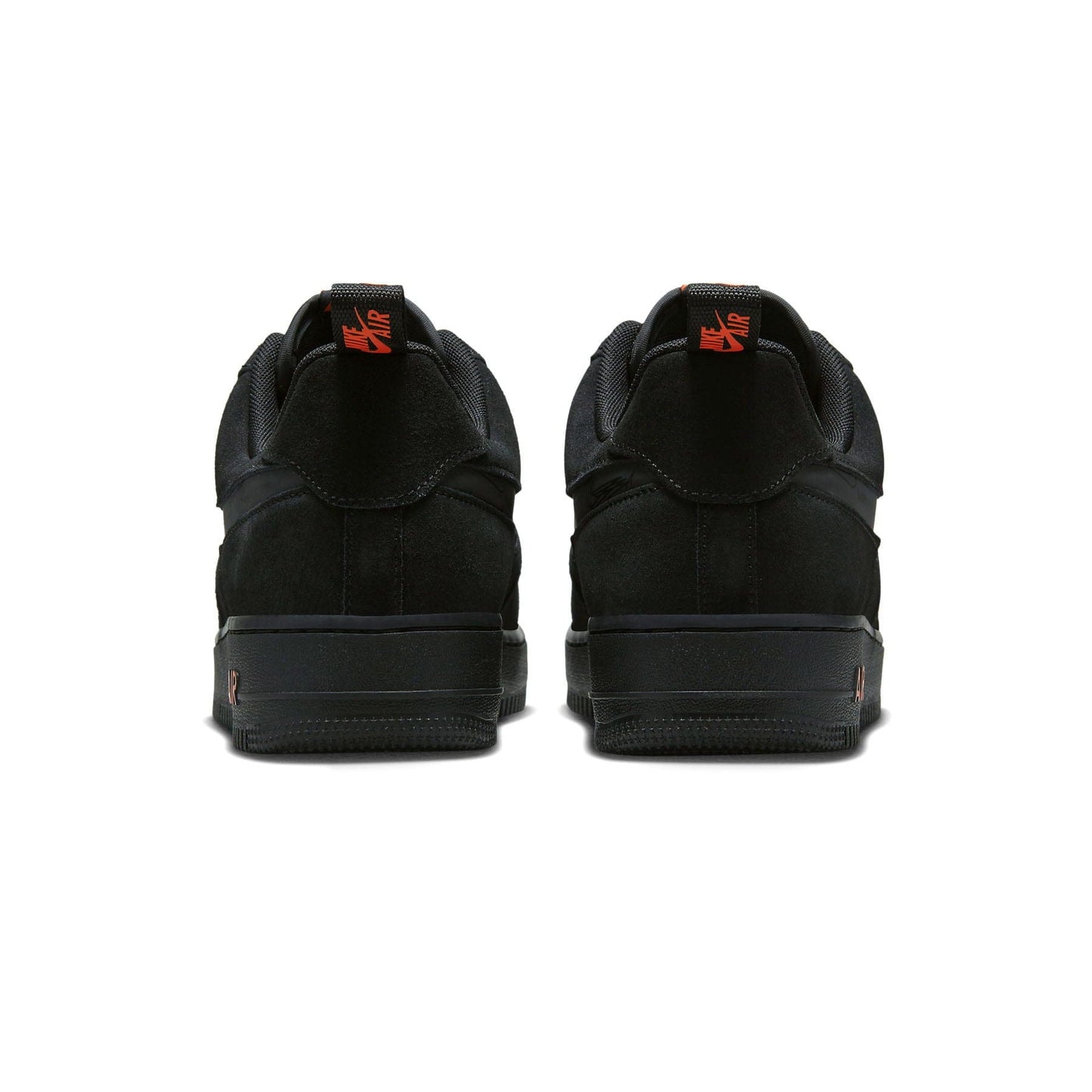 Nike Air Force 1 '07 LV8 'Multi-Swoosh - Black Crimson Reflective' — UK 3 | EU 35.5 | US 3.5 — Top View