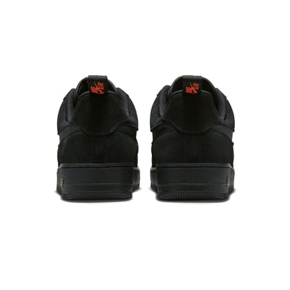 Nike Air Force 1 '07 LV8 'Multi-Swoosh - Black Crimson Reflective' — UK 3 | EU 35.5 | US 3.5 — Top View