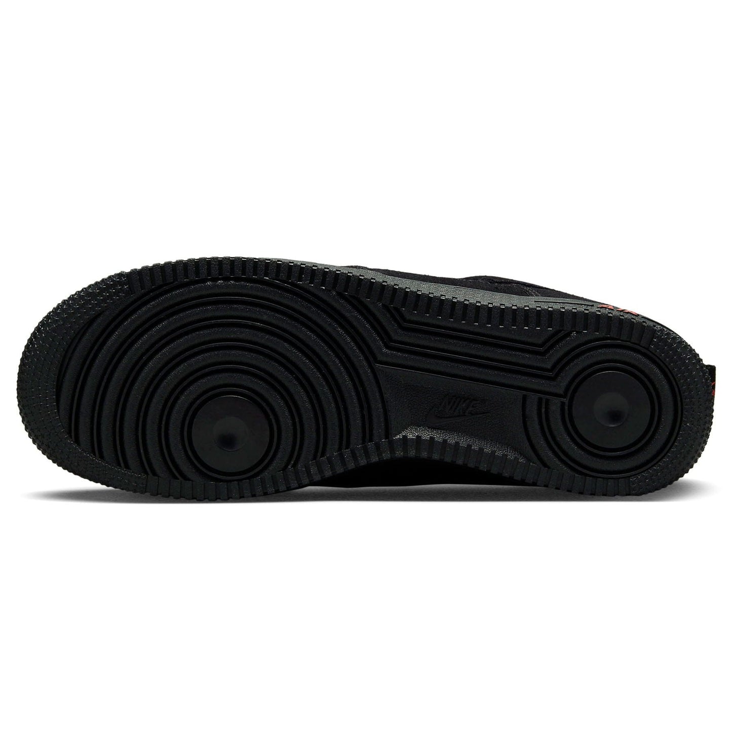 Nike Air Force 1 '07 LV8 'Multi-Swoosh - Black Crimson Reflective' — UK 3 | EU 35.5 | US 3.5 — Detail View