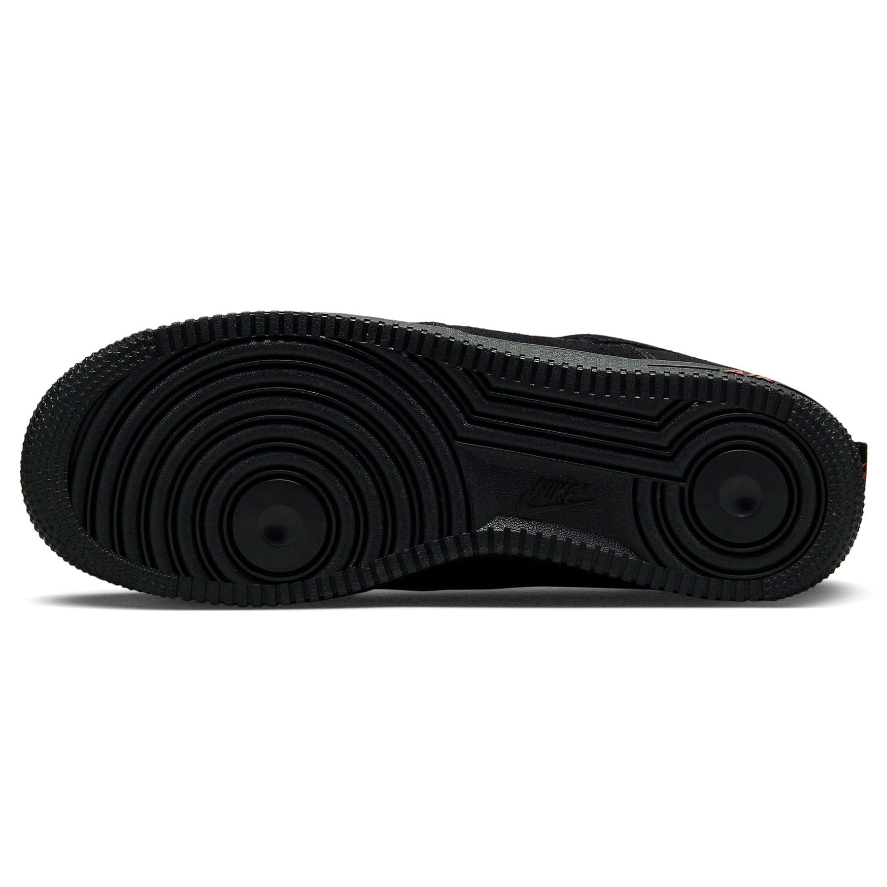 Nike Air Force 1 '07 LV8 'Multi-Swoosh - Black Crimson Reflective' — UK 3 | EU 35.5 | US 3.5 — Detail View