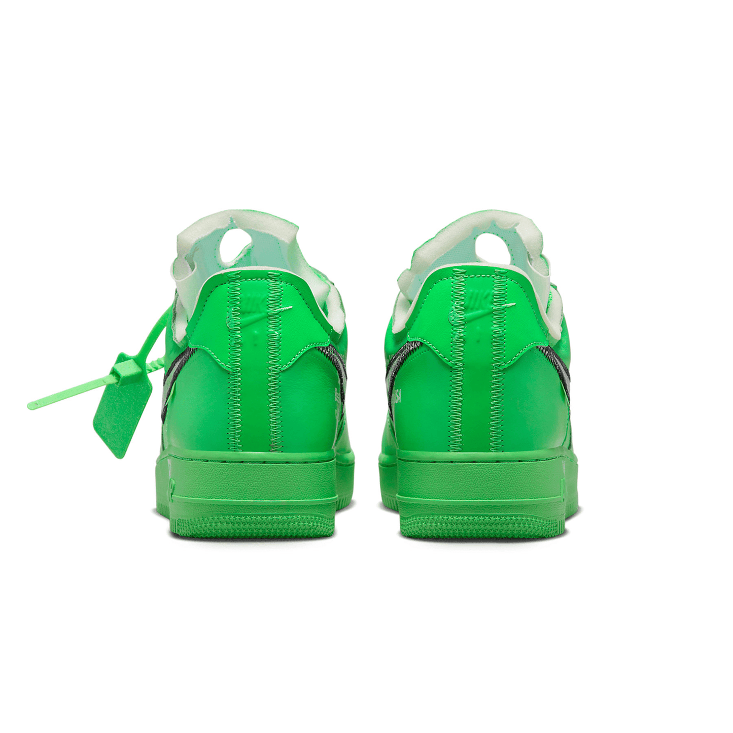 Off-White x Air Force 1 Low 'Brooklyn' — UK 3 | EU 35.5 | US 3.5 — Top View