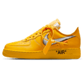 Off-White x Nike Air Force 1 Low 'Lemonade' — UK 3 | EU 35.5 | US 3.5 — Front View