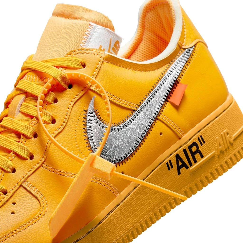 Off-White x Nike Air Force 1 Low 'Lemonade' — UK 3 | EU 35.5 | US 3.5 — Alternate View 7