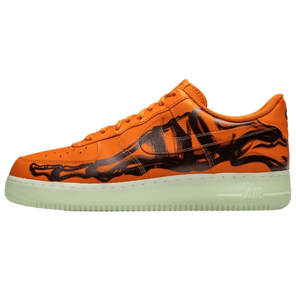 Nike Air Force 1 Low 'Orange Skeleton' — UK 3 | EU 35.5 | US 3.5 — Front View