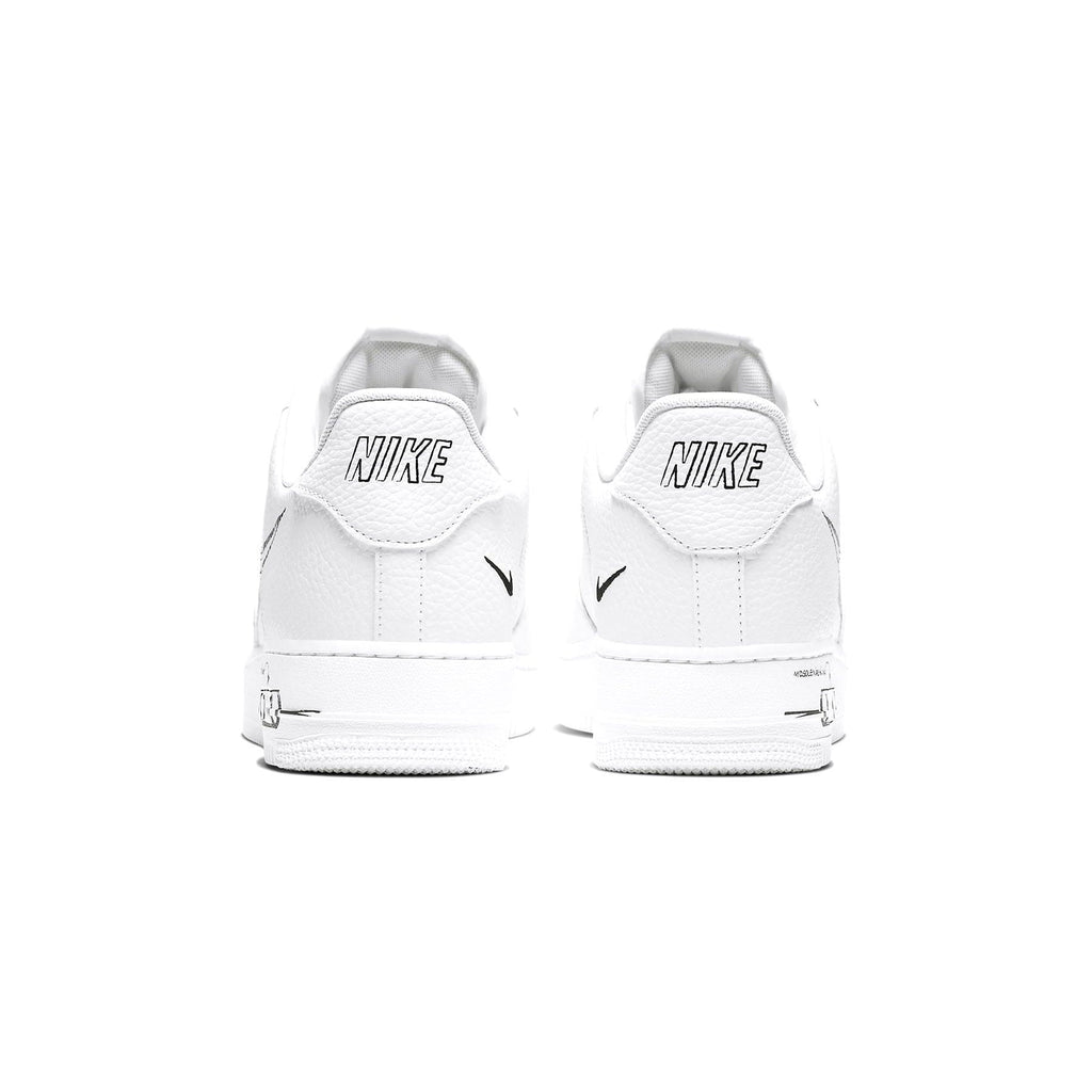 Nike Air Force 1 Low 'Sketch - Black' — UK 3 | EU 35.5 | US 3.5 — Top View