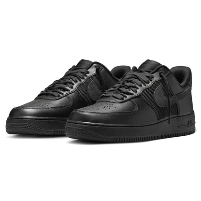 Slam Jam x Nike Air Force 1 Low 'Black Off Noir' — UK 3 | EU 35.5 | US 3.5 — Side View