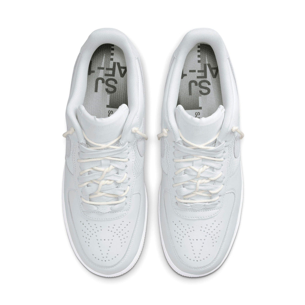 Slam Jam x Nike Air Force 1 Low 'Triple White' — UK 3 | EU 35.5 | US 3.5 — Back View