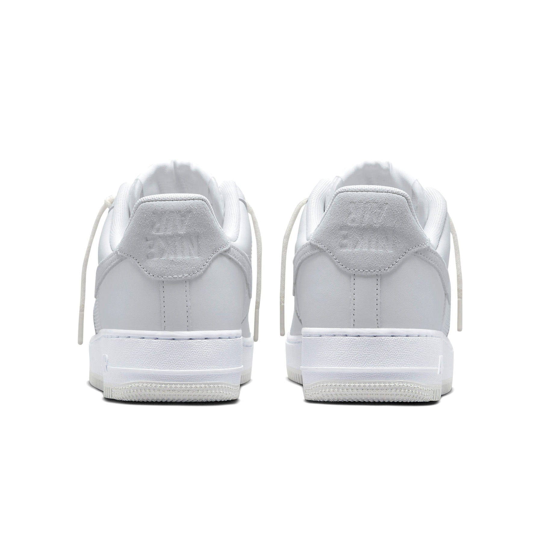 Slam Jam x Nike Air Force 1 Low 'Triple White' — UK 3 | EU 35.5 | US 3.5 — Top View