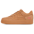 Supreme x Nike Air Force 1 Low SP 'Flax' — UK 3 | EU 35.5 | US 3.5 — Front View