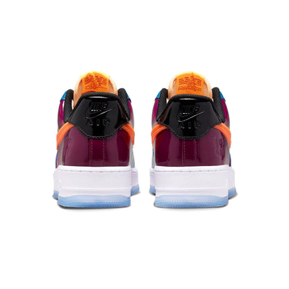 Undefeated x Nike Air Force 1 Low 'Total Orange' — UK 3 | EU 35.5 | US 3.5 — Top View