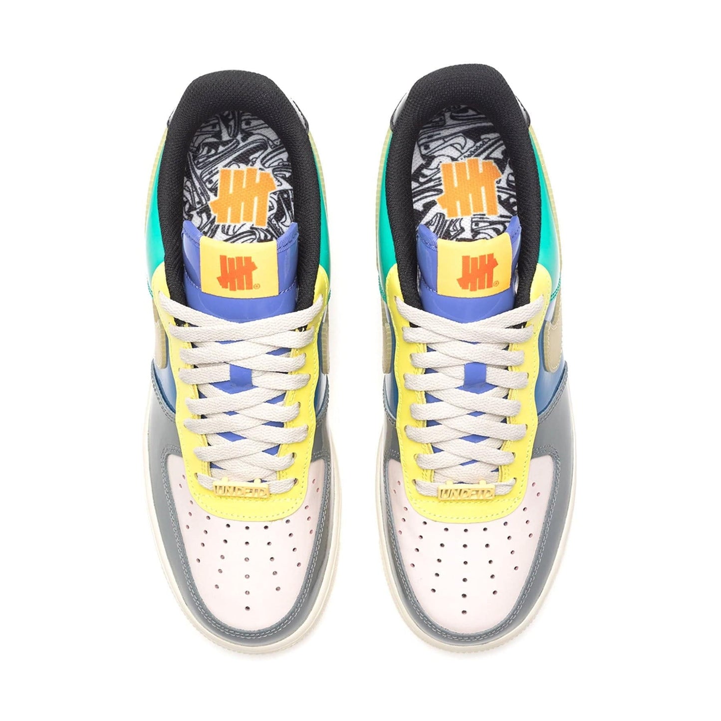 Undefeated x Nike Air Force 1 Low 'Community' — UK 3 | EU 35.5 | US 3.5 — Back View