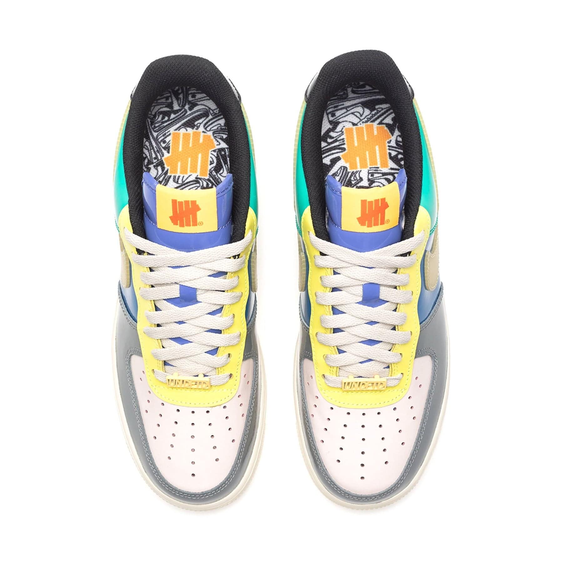 Undefeated x Nike Air Force 1 Low 'Community' — UK 3 | EU 35.5 | US 3.5 — Back View