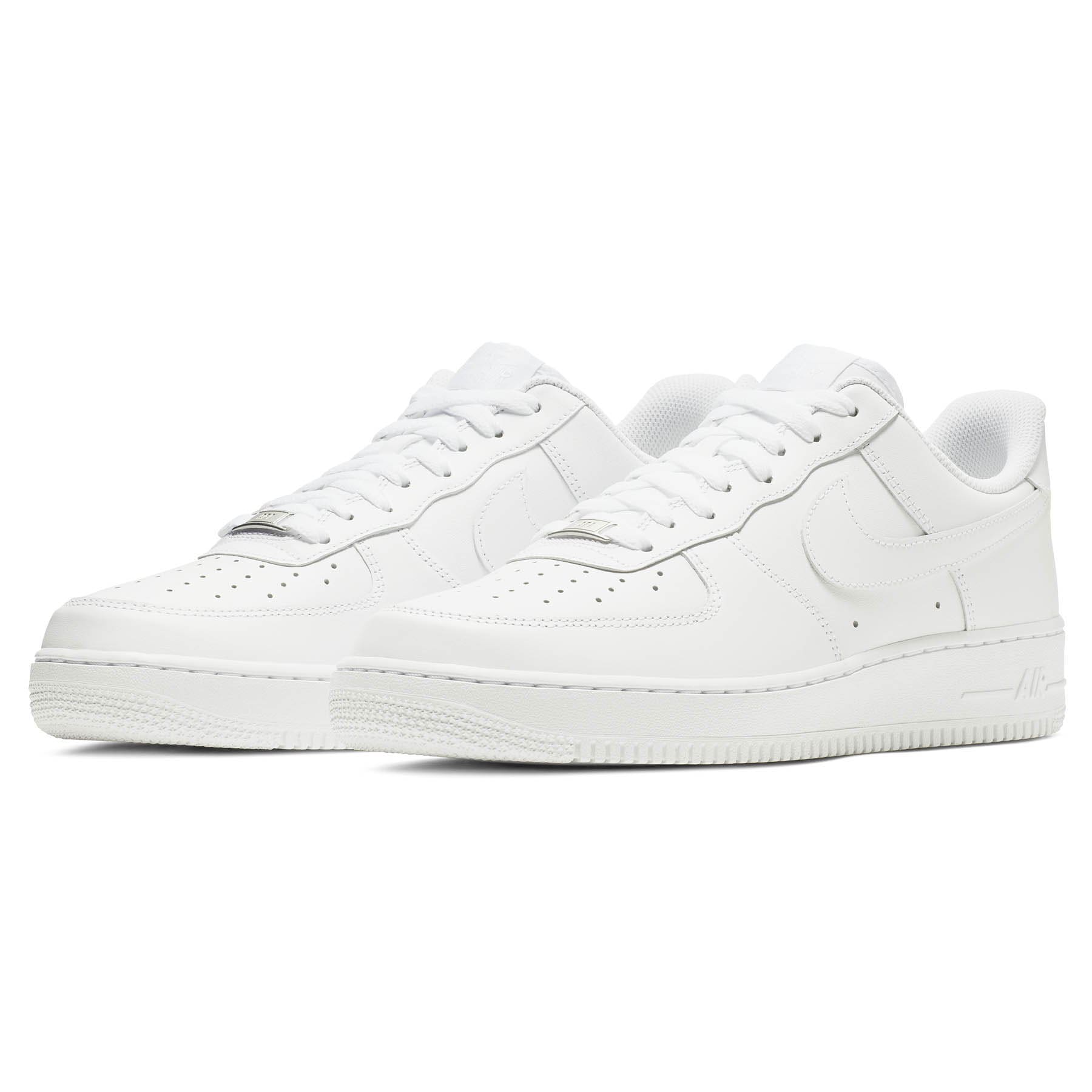 Nike Air Force 1 '07 'White' — UK 3 | EU 35.5 | US 3.5 — Side View