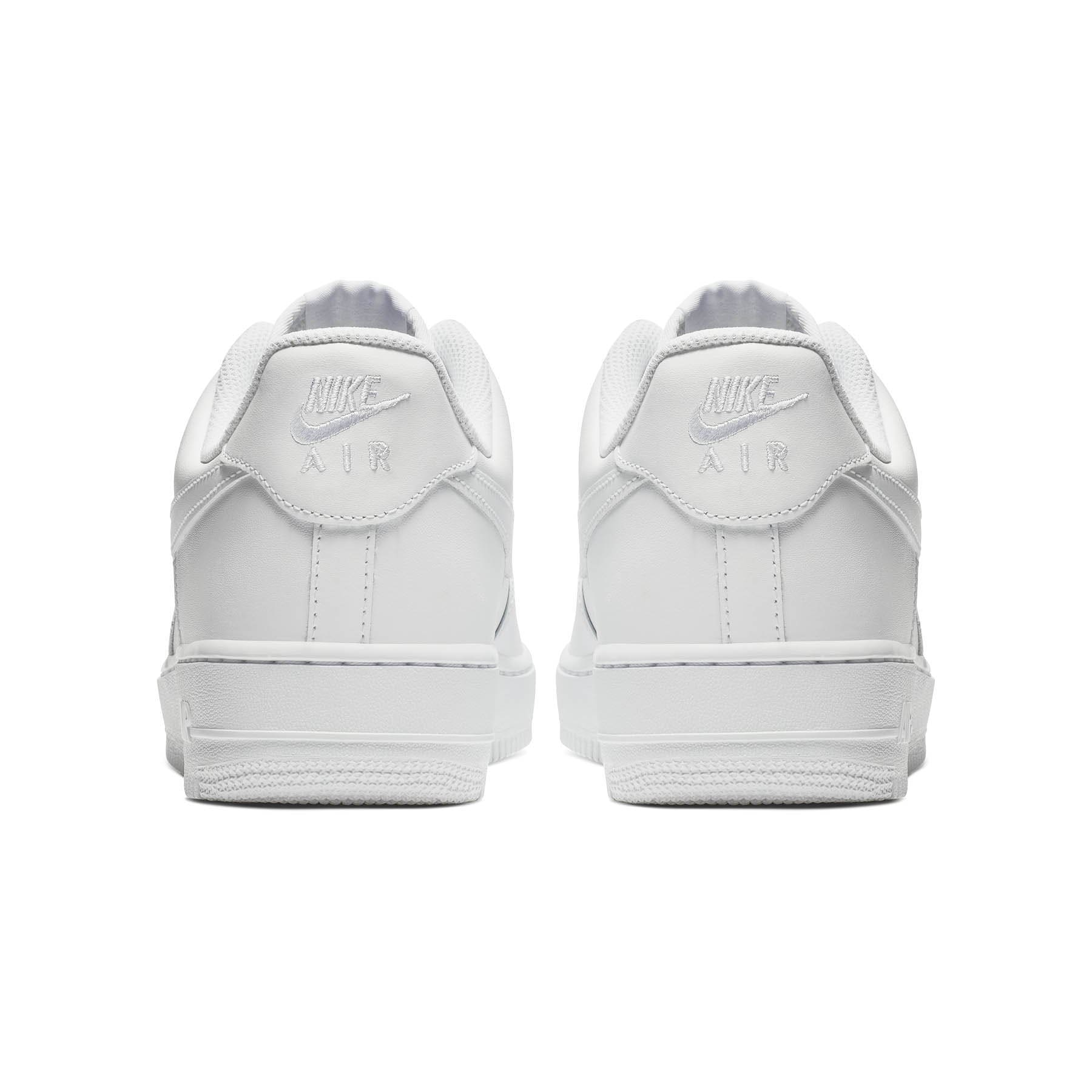 Nike Air Force 1 '07 'White' — UK 3 | EU 35.5 | US 3.5 — Top View