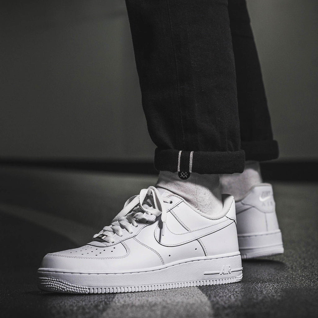 Nike Air Force 1 '07 'White' — UK 3 | EU 35.5 | US 3.5 — Lifestyle View